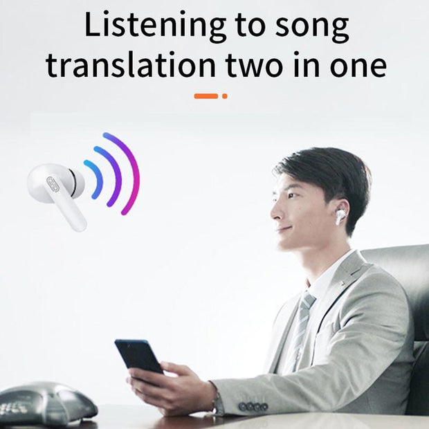 Translator Earbuds 114 Languages ​​High Precision Bluetooth Translator Earbuds with Speaker